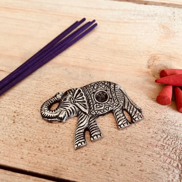 Indian Elephant Incense Burner
